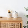 2 Pack Cotton Rope Desktop Organizer,Makeup Brush Holder,Mini Storage Basket,