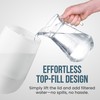 Fontaines Luxury Top-Fill Cool Mist Humidifier - 360° Ultra-Fine Spray,