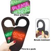 Do Not Disturb Door Hanger Sign 2Pack Door Signs with