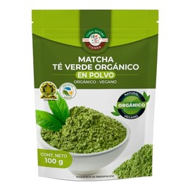 SABIA MADRE TIERRA | Té Matcha Orgánico Certificado 100g, 100% Puro, Sin Azúcar