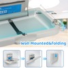 Commercial Baby Changing Station Diaper Wall Mount, Foldable Baby Change