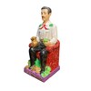 6" Statue of Jesus Malverde Sinaloa Figurine Mexico Estatua Figure