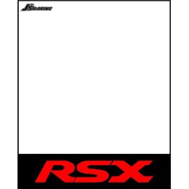 Honda J's Racing Style Track MAGNET Plates Jdm HONDA / Acura RSX Integra DC DC2 DC5