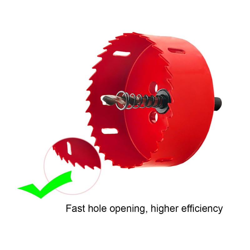 Hole Saw 155 mm Bi-Metal Universal Hole Drill HSS M42