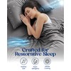 SLEEPHORIA 4 PC Cooling Sheets King Size Bed Set -