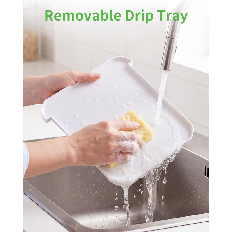 Mbetter 3-in-1 Laundry Detergent Holder + Storage Drawer + Drip