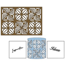 Samoan Patchwork Stencil