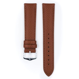 HIRSCH Unisex Watch Strap Buffalo Style Kansas Model 18 mm, Classic