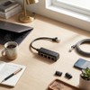 Acoplador RJ45 de 1 a 4, Divisor Ethernet Gigabit de