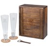 PICNIC TIME Brown Cincinnati Bengals Pilsner Beer Gift Set for