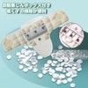 KASELIN Loose Leaf Hole Punch, 3/6 Hole Punch, Adjustable Hole