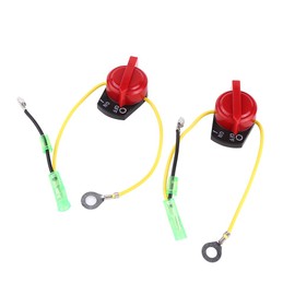 TKSE Motorcycle Motor Switch, Pack of 2 Motorcycle Engine Stop On Off Switch Motor Start Kill Button Switch for Honda GX120 GX160
