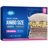 15 Count - Large Storage Bags With Zipper Top, 10