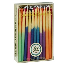Eco-Friendly Beautiful Hand-Dippedy Beeswax Hanukkah Candles