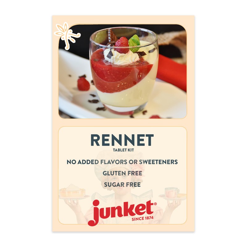 Junket Rennet Tablets, 0.23 Ounce (Pack of 6)