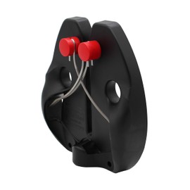 F. DICK Messerschärfer Rapid Steel Action (Schärfer zum Durchziehen; Stäbe aus Edelstahl) 90091000, ohne Standplatte schwarz, 20 cm