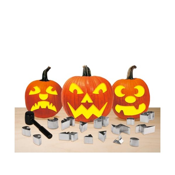 The Perfect Pumpkin Easy Punch-In Pumpkin Carving Kit