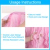 QUARKZMAN 14ft Pink Mix Tulle Table Skirt, Tulle Curly Willow