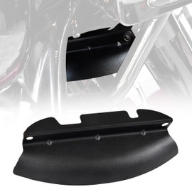 VEISUTOR Lower Triple Tree Wind Deflector for Harley Touring, Black Steel Mid Frame Air Deflector for Harley Touring Electra Street Glide Road Glide Road King FLH/T FLHX 2014-2023