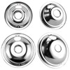 4 Pack GE68C Chrome 2 x 6inch, 2 x 8inch