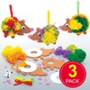 Baker Ross AW938 Animal Hedgehog Pom Kits, Arts and Crafts