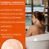 Natural Solution Himalayan Pink Salt Body Soak, Cork Jar Filled