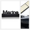 HJKK 2 Pack Marine Special Edition Emblem, 3D Heavy Metal