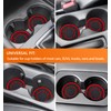 Auprite Car Cup Coasters, 4PCS 2.75 Inch Universal Auto Cup
