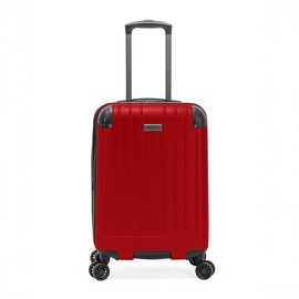 Kenneth Cole REACTION Flying Axis Collection Lightweight Hardside Expandable 8-Wheel Spinner Luggage, Cherry Red, 20-Inch Carry On