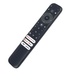 Replace Voice Remote RC813 fit for TCL Smart Google TV 43S551G 50S551G 55S551G 65S551G 75S551G 85S551G 55QM751G 65QM751G 75QM751G 85QM751G 98QM751G 65QM851G 75QM851G 85QM851G 98QM851G 43Q651G 32S350G