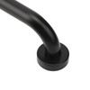 Black Space Aluminum Anti‑Skid Bathtub Handle Handrail Safety Grab Bar