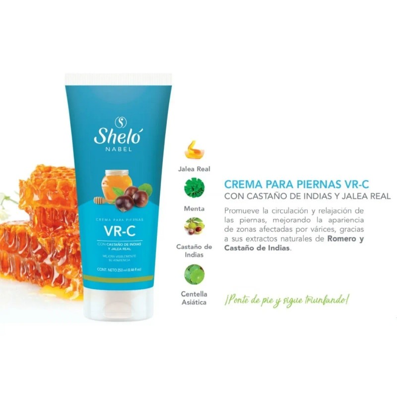 Crema Para Varices Vr-c / Sheló Nabel / Piernas Relajadas