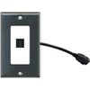 RiteAV (1 Gang Decorative HDMI Wall Plate w/Pigtail Extension Cable