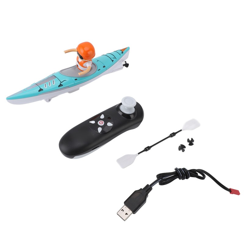 RC Kayak Boat Multipurpose Fun Innovative Realistic 2.4G Remote Control