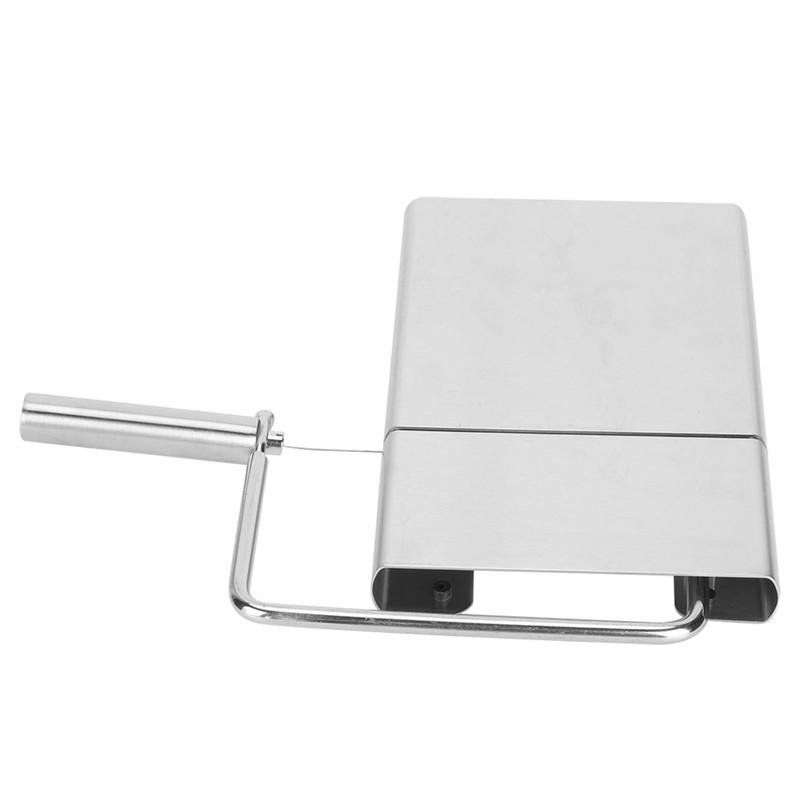 Household Stainless Steel Cheese Ham Butter Cutter with Cutting Wire
