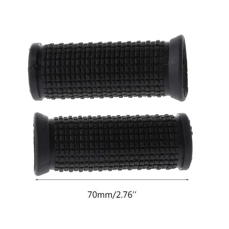 Celan 2 x Short Grip Rubber Non Slip Bike Grips