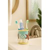 The Bridge Collection Coastal Toothbrush Holder with Starfish and Seashell