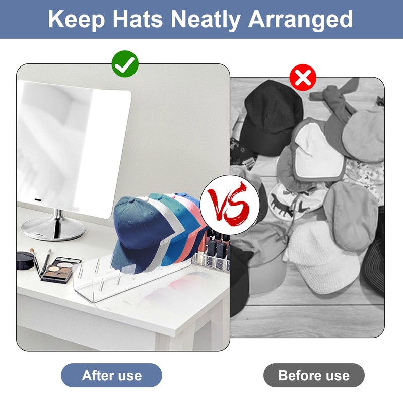 YGKYMVW Cap Stand for Baseball Caps, Pack of 2, No