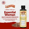 Barlean's Essential Woman Liquid Supplement for Women, Organic Flaxseed and