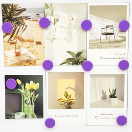 DUJEQM Pack of 30 Magnets for Magnetic Board Magnets Strong Fridge Magnets Fridge Magnets Mini Magnets Small Magnets Whiteboard Magnets Colourful Magnet Round Board Magnets for Magnetic Wall Pin Board