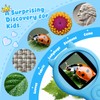 Outdoor Exploration Microscope for Kids, 500X Portable Digital Microscope with