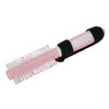 Handicapped Auxiliary Comb Portable Plastic Handle Comb Hair Brush for