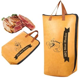 MAFONE 21inch BBQ Blanket for Resting Meat,Smoker Meat Resting Blanket 5-Layer Insulated Resting Bag with Wide Mouth for Large Brisket Beef,Pork,Turkeys,Shoulders