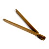 American Handmade Maple and Walnut Wooden Tongs with Spring Action,