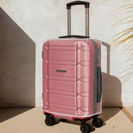 Waterproof Aviation Luggage Cover - Anti-Scratch 20-inch Transparent Compatible 5ea
