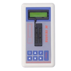 Multifunctional Transistor Tester Integrated Circuit IC Tester Meter TSH-06F Integrated Circuit Tester with 5V 3.3V Auto Modes Microelectronics Detector (None