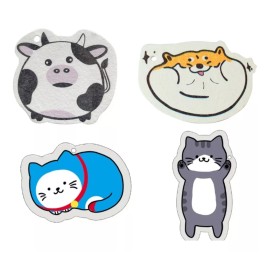 Estuchelandia 4 Esponjas Comprimida Limpieza Baño Platos Lavaplatos Cocina