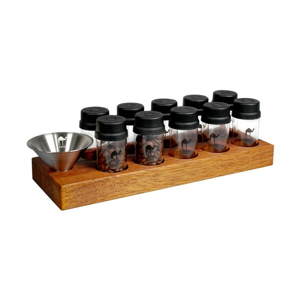 Camel Beanseller coffee bean storage container (25g x 5 pieces),