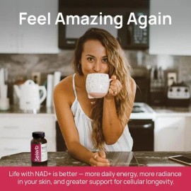 Nad Mujer Energía Celular Coq10 Resveratrol 60 Caps                                                                                                   