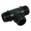 GASMIS PP Threaded Fitting Screw Fitting T-Piece AG 1 Inch